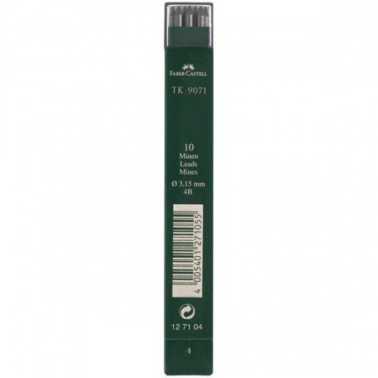 FABER CASTEL ΠΕΡΙΕΚΤΗΣ ΜΕ 10 ΜΥΤΕΣ TK 3.15mm 4B